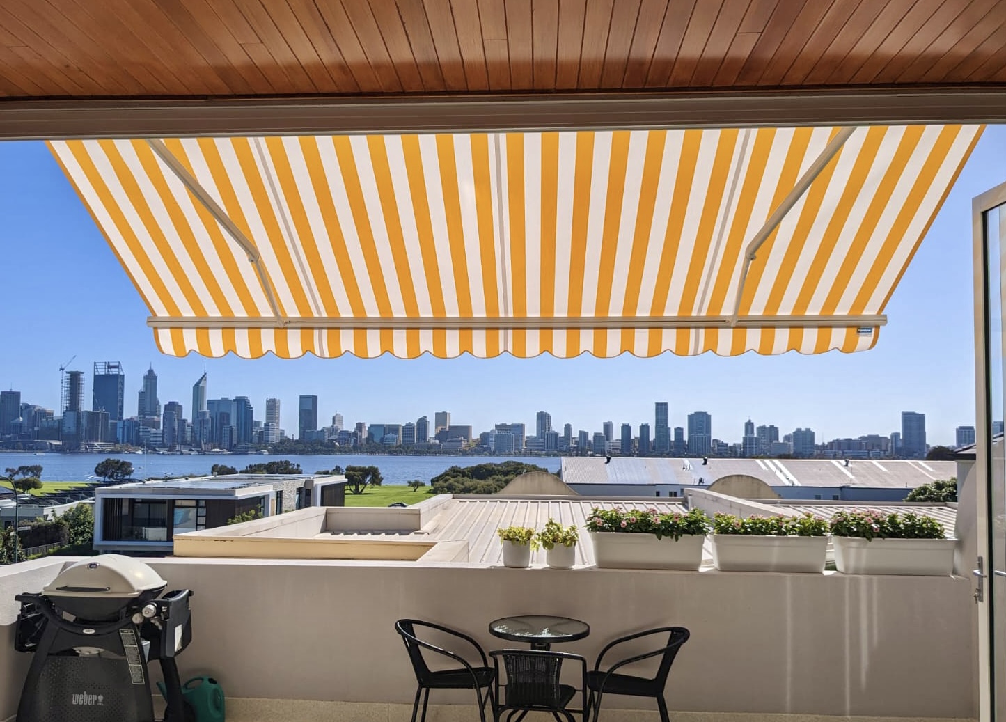 Custom Retractable Awnings Perth Installation