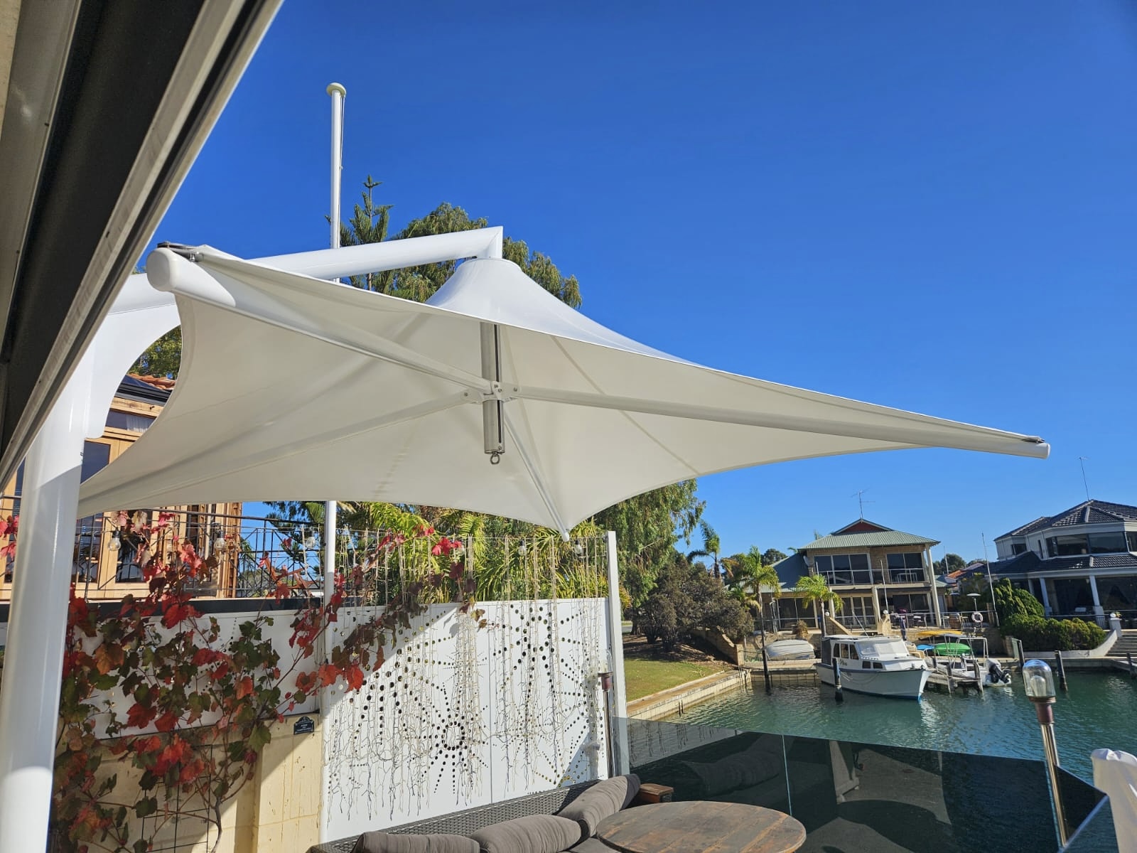 Skyspan umbrellas installed in Perth